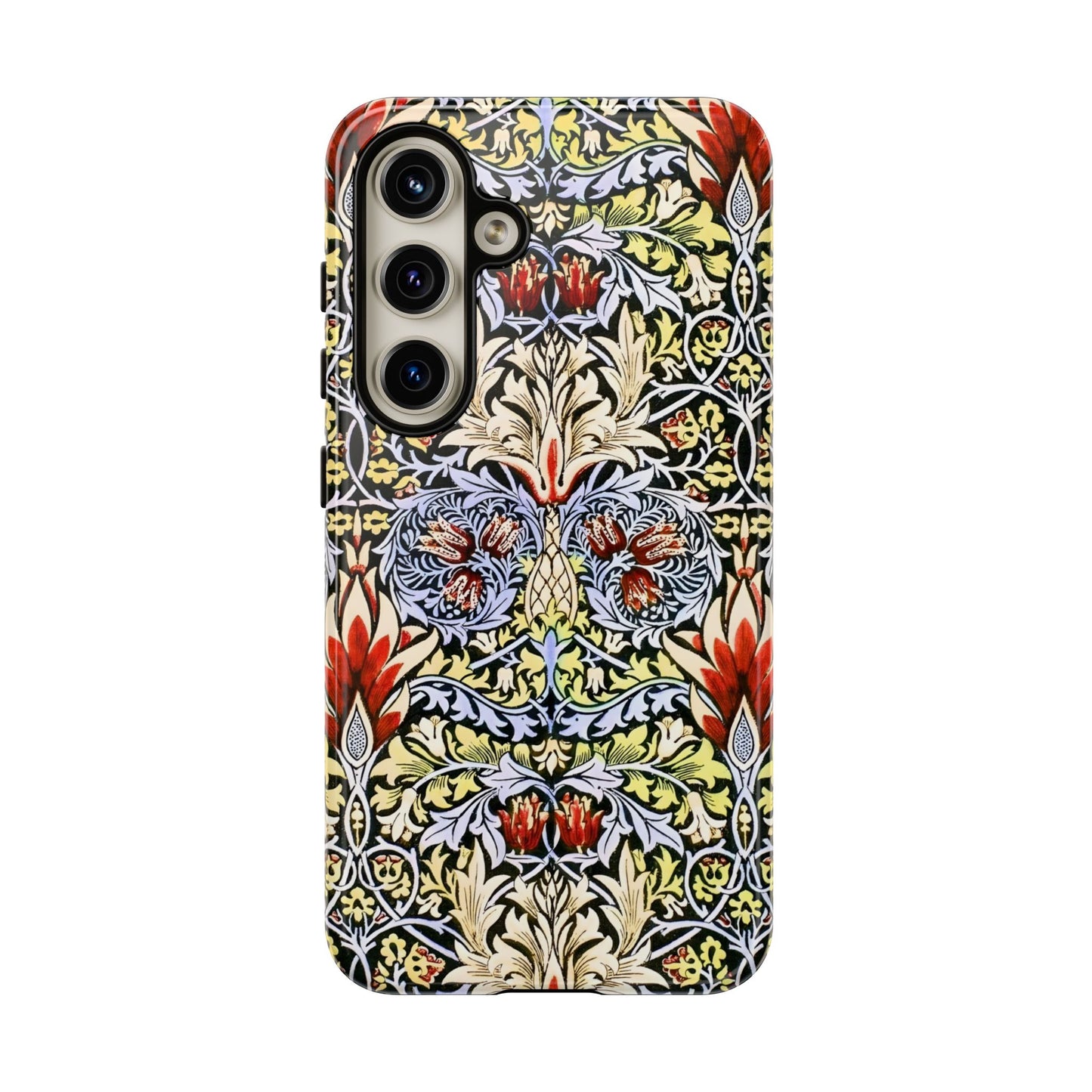 Stylish Phone Case - Floral Design, Tough Cases, Gift for Her, Phone Accessories, Trendy Tech, Unique Cell Phone Cover