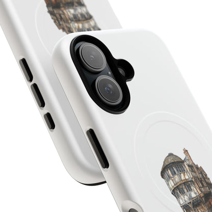 Durable Magnetic Phone Cases with Vintage Architecture Design, Personalized Phone Protection, Unique Gift for Travelers, Stylish Tech [...]
