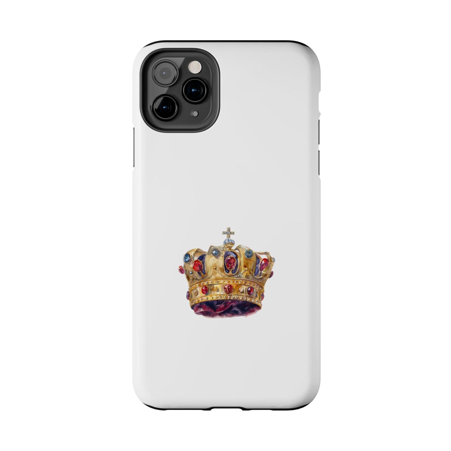 Royal Crown Tough Phone Case - Durable and Stylish Protection