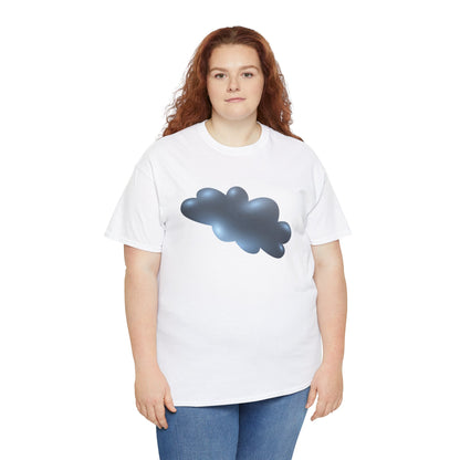 Unisex Heavy Cotton Tee - Serene Cloudscape - Dreamy Cloud