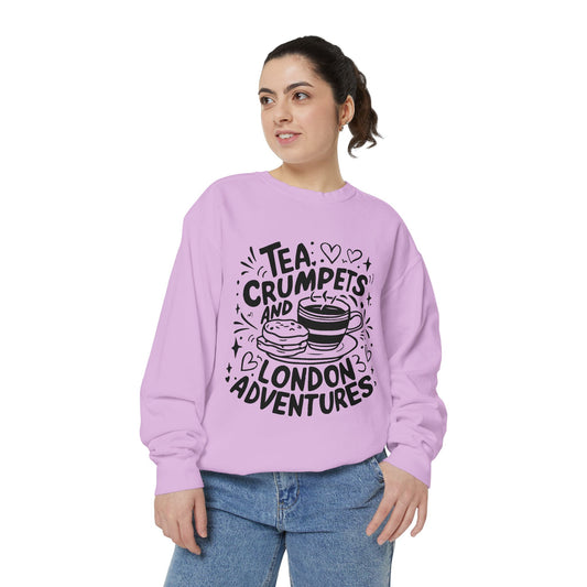 Unisex Garment-Dyed Sweatshirt - London's Chilling Adventures