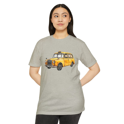 Unisex CVC Jersey T-shirt - British Vintage Car