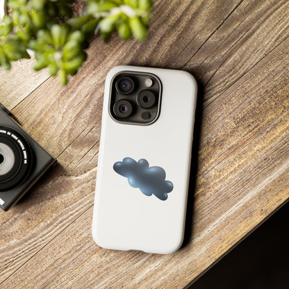 Cloud Design Tough Phone Case - Unique Protection for Stylish Owners