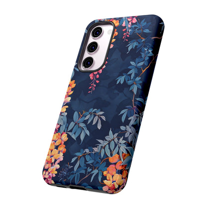 Floral iPhone Case, Tough Phone Cover, Gift for Her, Nature Lover Accessory, Spring Decor, Unique Floral Design