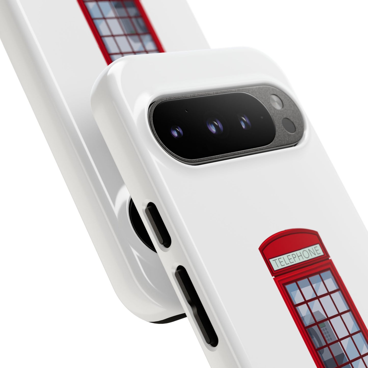 Red Telephone Booth Phone Case - Tough & Stylish Protection