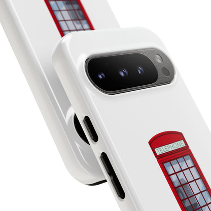 Red Telephone Booth Phone Case - Tough & Stylish Protection