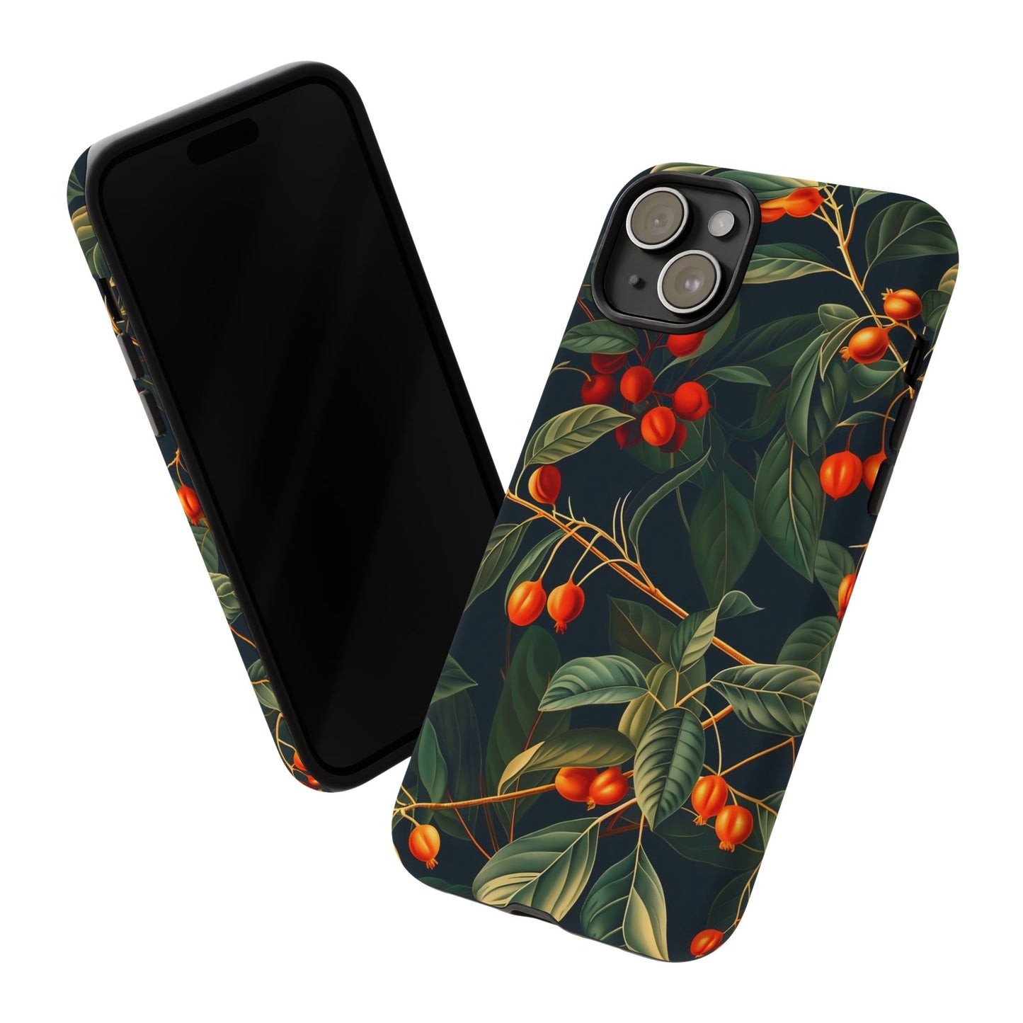 Tough Cases, Floral Phone Case, Nature-Inspired Tech, Unique Gift, Phone Accessory, Botanical Design, Fall Vibes