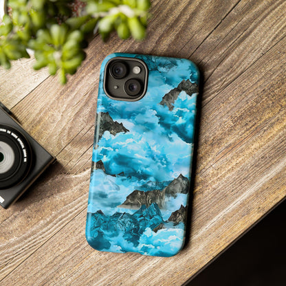 Mountain Wave Phone Case - Adventure Gear, Outdoor Gifts, Stylish Cases, Trendy Accessories, Nature Lovers