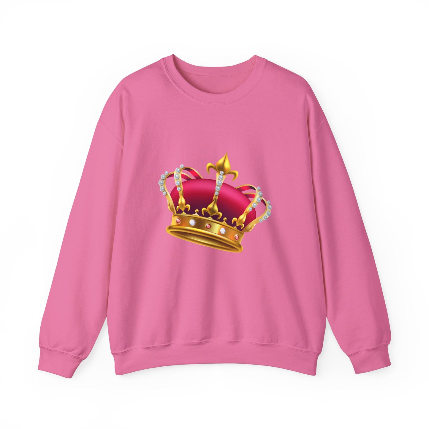 Unisex Heavy Blend™ Crewneck Sweatshirt Trendy - British Royal Crown