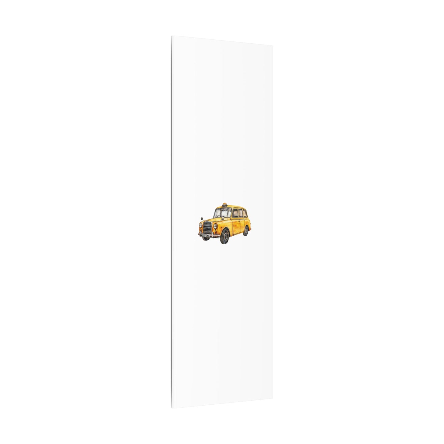 Vintage Taxi Matte Canvas, Stretched, 0.75" (Multi-Size)
