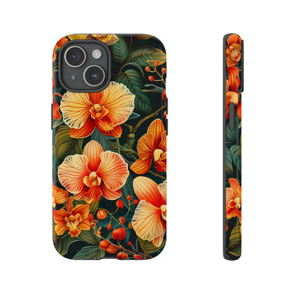 Floral Phone Case - Tough Cases, Protective Cover, Gift for Her, Smartphone Accessory, Floral Design, Nature-Inspired