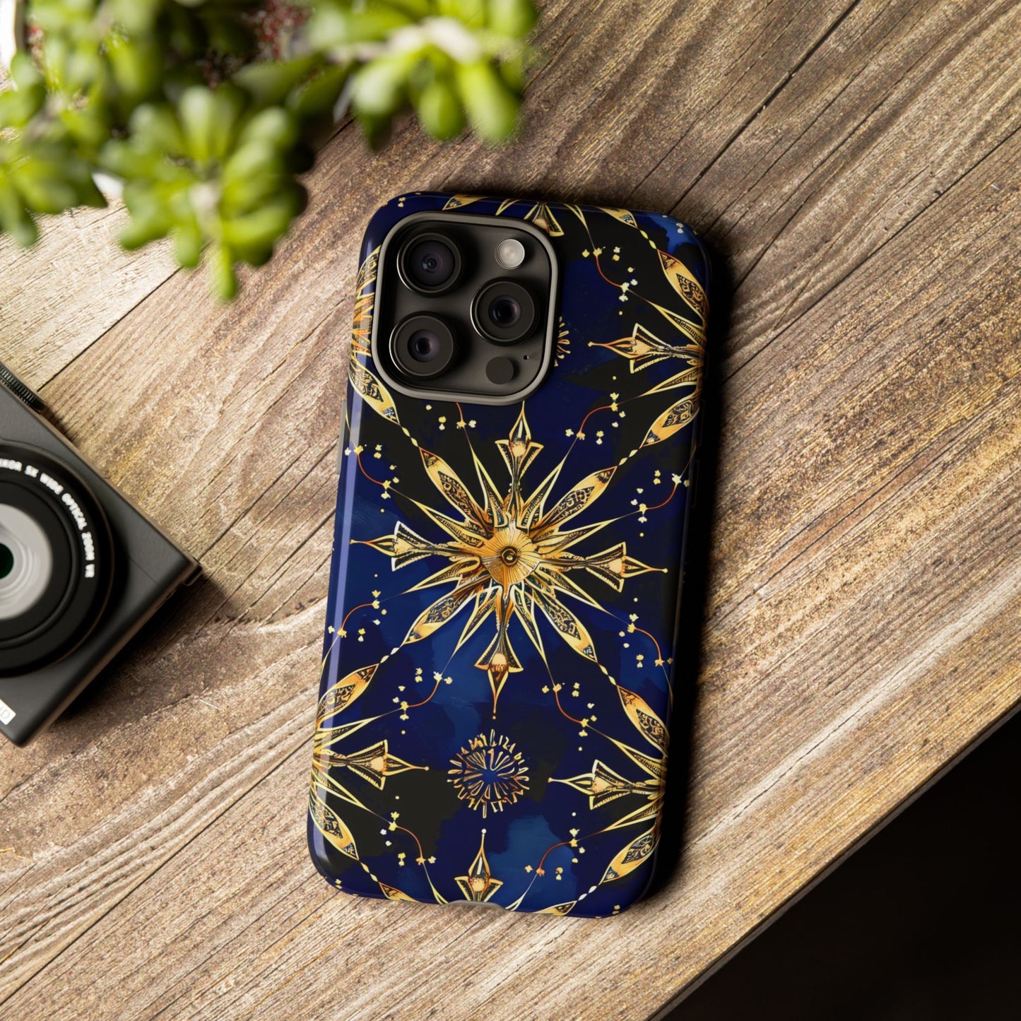 Tough Cases Phone Case with Celestial Design, Stylish Phone Cover, Unique Gift for Space Lovers, Durable Protection, Cosmic Art