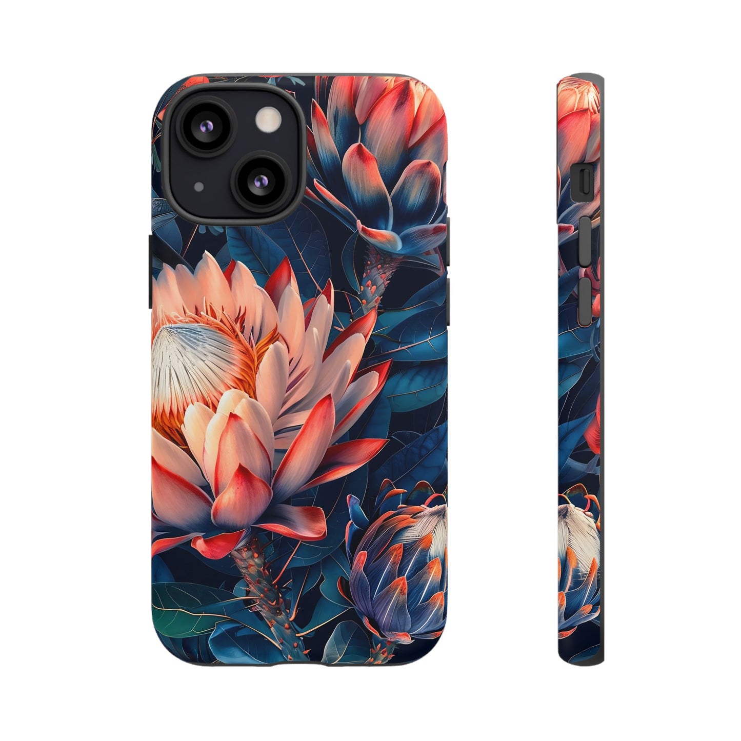 Floral Phone Case | Tough Cases, Floral Design, Phone Accessory, Gift for Her, Customizable Case, Nature Lover Gift