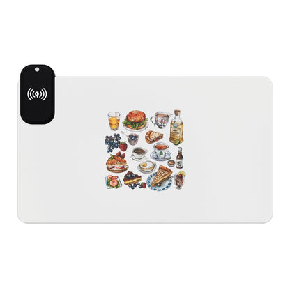 Royal Time & Tea Set – LED Gaming Mouse Pad with Wireless Charging, Unique Design, Perfect for Gamers, Desk Accessories, Gamer Gifts, Home Office Decor, [...]