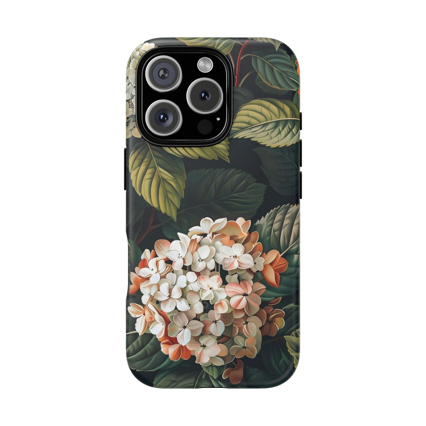 Floral Phone Case - Tough Cases, Nature Lover Gift, Floral Design, Botanical Phone Cover, Stylish Cellphone Accessory, Mother's Day Gift