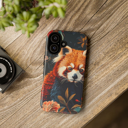 Cute Red Panda Phone Case, Wildlife Lover Gift, Tough Cases for iPhone, Nature-Themed Phone Cover, Animal Art Shell, Cute Tech Accessories