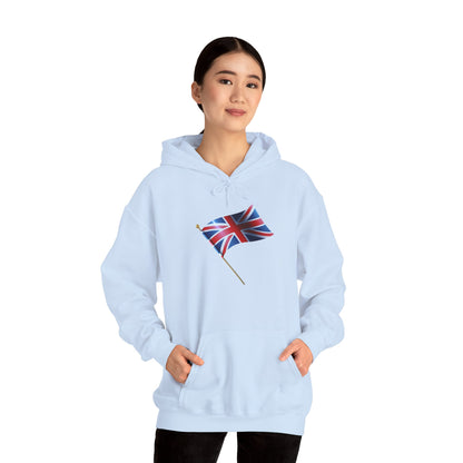 Unisex Heavy Blend™ Hooded Sweatshirt - Heritage in Red, White, and Blue - The British Flag