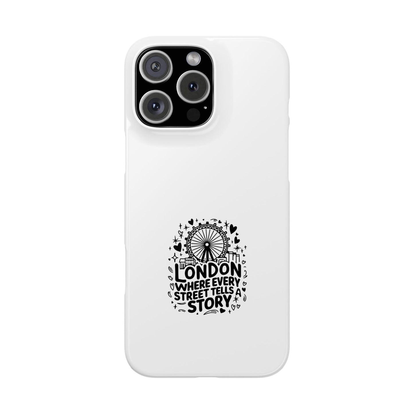 Stylish London Phone Case - Where Every Street Tells a Story, Gift for Travelers, Unique Decor, Travel Souvenir, Phone Accessories