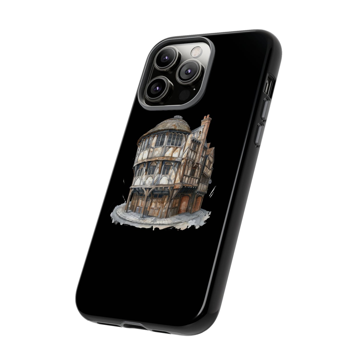Stylish Phone Case featuring Unique Building Design, Art Lover Gift, Durable Phone Cover, Trendy Gadget Accessory, Unique Gift for Her