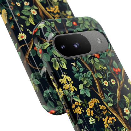 Floral Phone Case - Tough Cases, Colorful Nature Design, Gift for Flower Lovers, Phone Accessory, Unique Cell Phone Cover