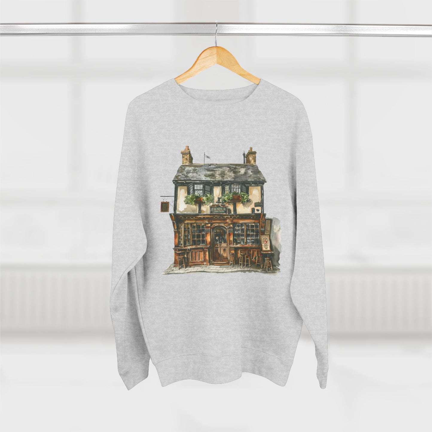 Unisex Crewneck Sweatshirt - British Traditional House