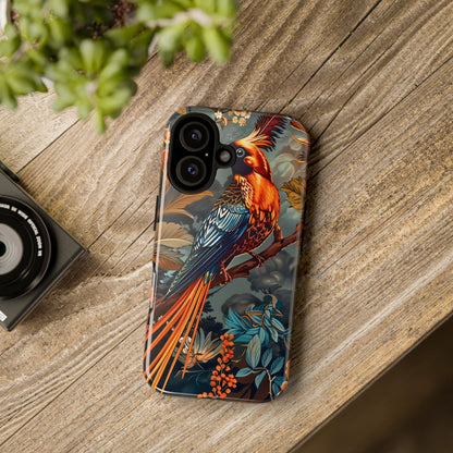 Tough Cases: Vibrant Bird Phone Case, Nature Lover Gift, Outdoor Adventure Accessory, Phone Protection, Wildlife Enthusiast