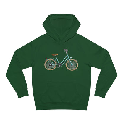 Form-fitting Unisex Hoodie - Classic British Bicycle
