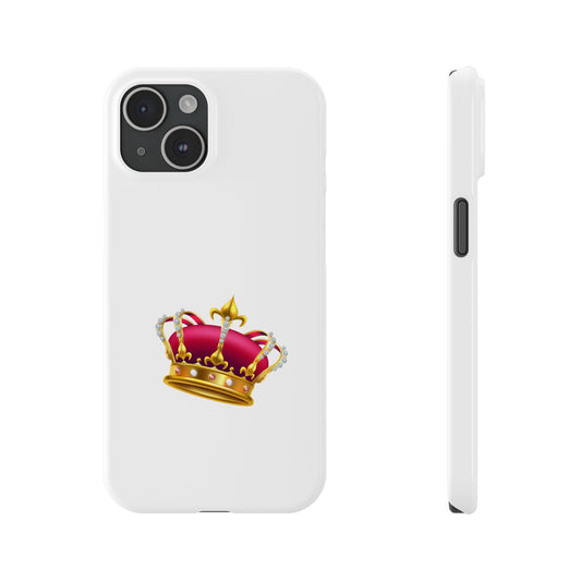 Stylish Crown Phone Case | Slim Fit, Fun Design, Ideal Gift for Royalty Lovers, Birthday or Holiday Present, Phone Accessories