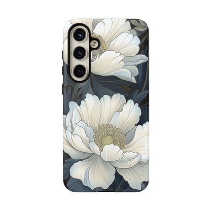 Elegant Floral Phone Case, Floral iPhone Cover, Flower Art Phone Case, Eco-Friendly Mobile Protection, Tough & Stylish Phone Case