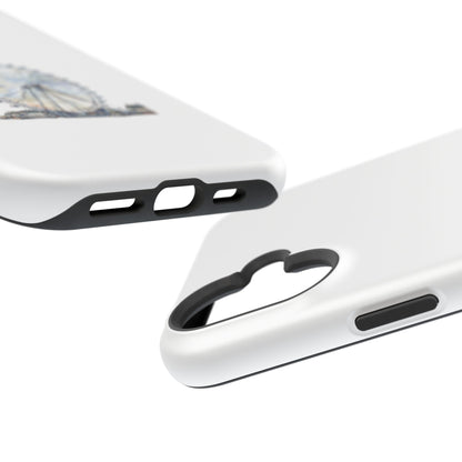 Stylish Magnetic Phone Cases with London Eye Design, Custom Phone Covers, Unique Gift for Travelers, Chic Electronic Accessories