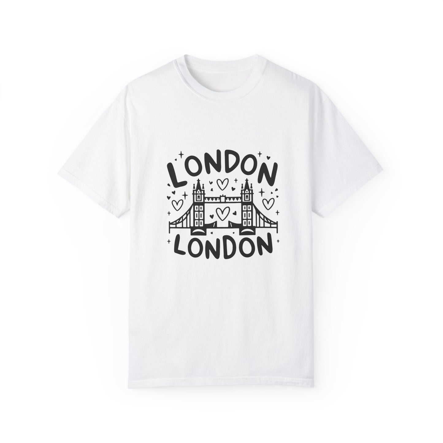 London Vibes Unisex Garment-Dyed T-shirt