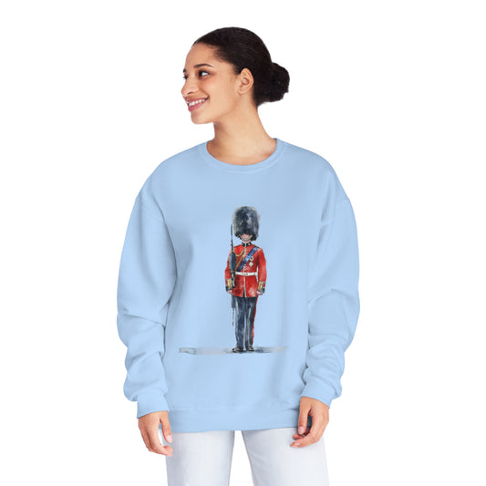 Unisex NuBlend® Crewneck Sweatshirt - British Royal Guard - Iconic Symbol of Tradition and Honor