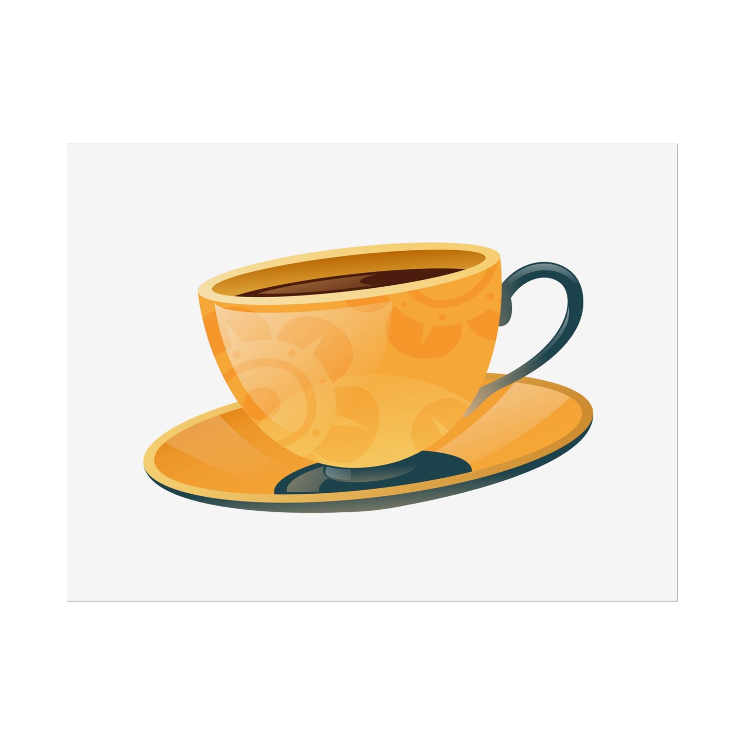 Coffee Lovers Rolled Posters, Cute Coffee Art, Kitchen Decor, Coffee Shop Print, Gift for Coffee Enthusiasts