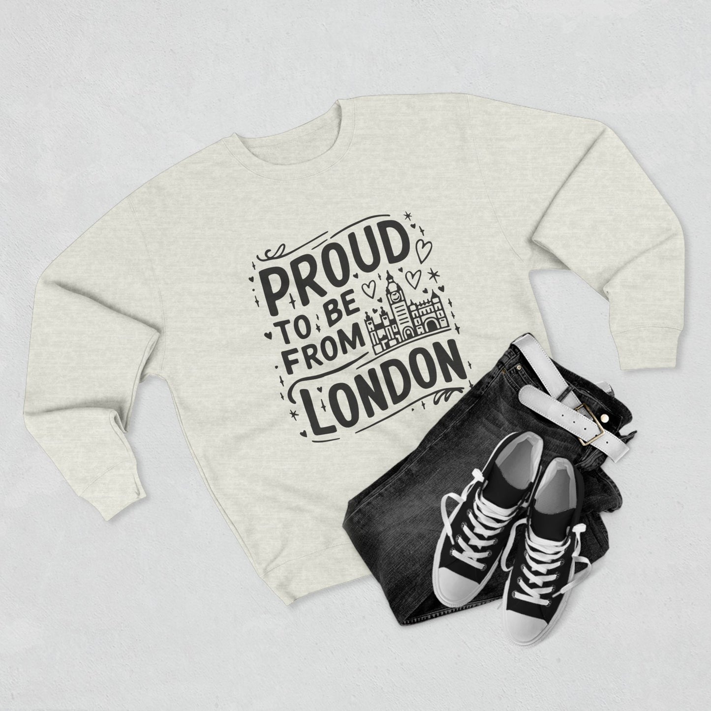 Unisex Crewneck Sweatshirt - Proud to be from London