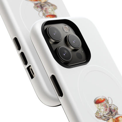 Tough Magnetic Cases with Tea and Biscuit Design - Durable Phone Accessories, Unique Gifts, Stylish Tech Gear, Tea Lover's Must-Have, [...]