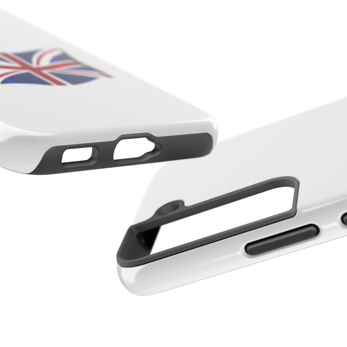 British Flag Tough Phone Case, Durable Phone Cover, Union Jack Case, Gift for UK Lovers, Stylish Phone Protector