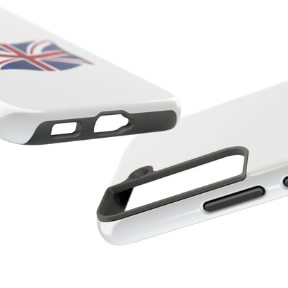 British Flag Tough Phone Case, Durable Phone Cover, Union Jack Case, Gift for UK Lovers, Stylish Phone Protector