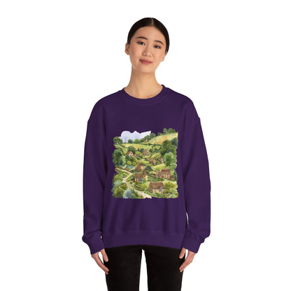 Unisex Heavy Blend™ Crewneck Sweatshirt - Charming British Nature