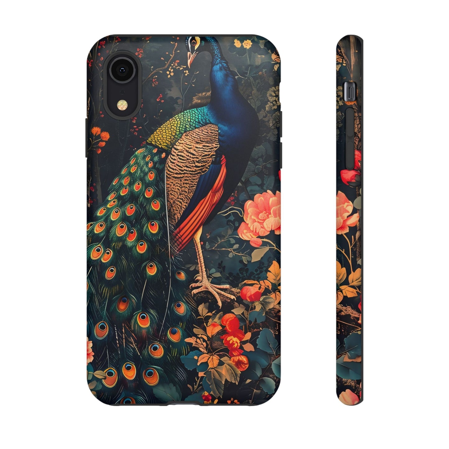 Peacock Phone Case - Artistic Floral Design, Tough Covers for iPhone, Stylish Mobile Accessories, Gift for Nature Lovers, Unique Cell [...]