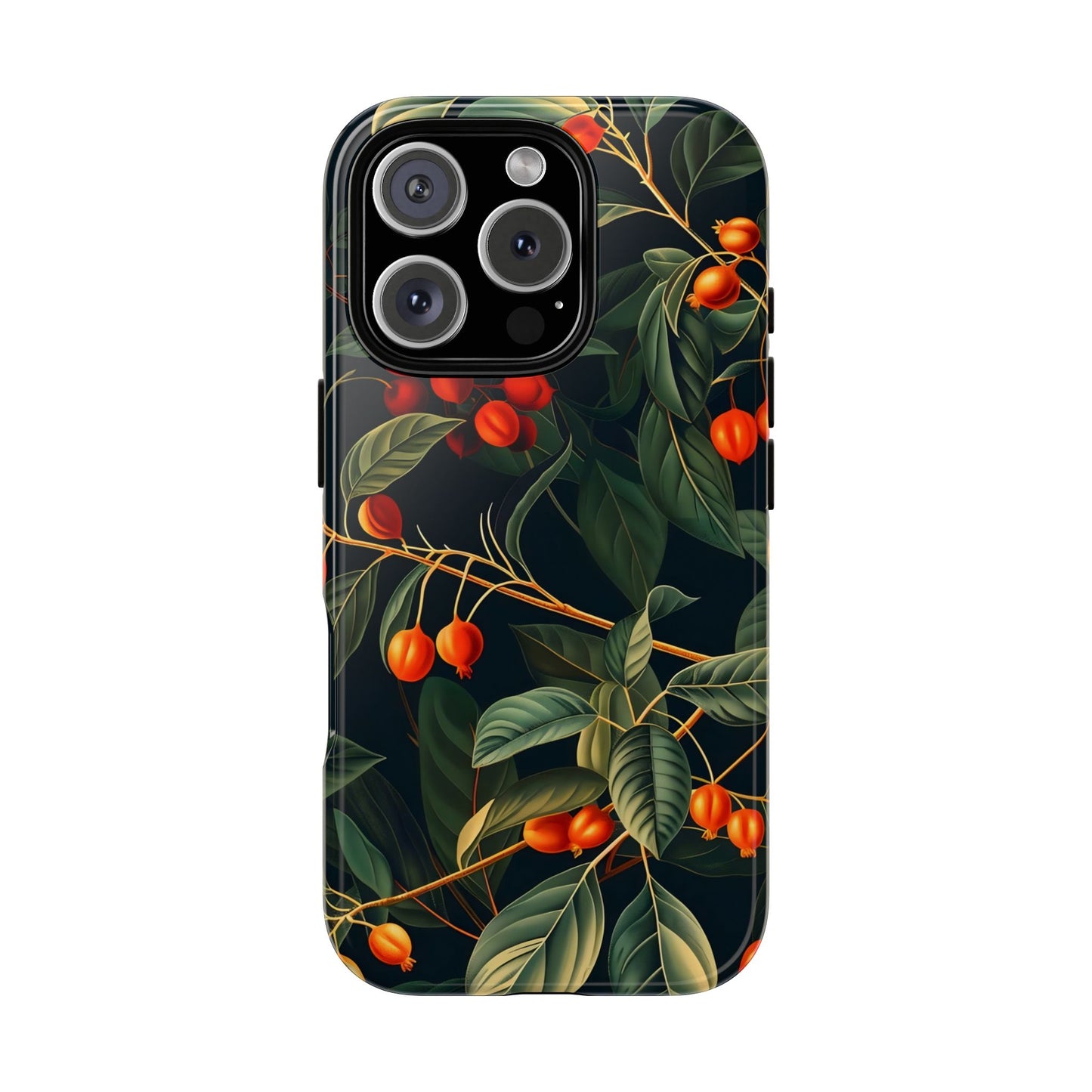 Tough Cases, Floral Phone Case, Nature-Inspired Tech, Unique Gift, Phone Accessory, Botanical Design, Fall Vibes