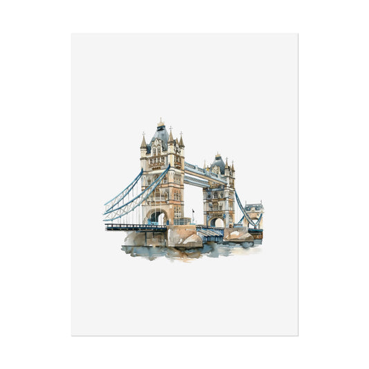 London Bridge Rolled Posters