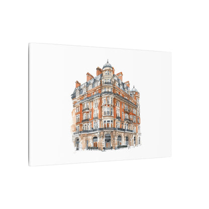 Artistic Matte Canvas Print of Historic Building, Wall Art Decor, Home Interior, Unique Gift, Fine Art, Architecture Lover, Urban Design