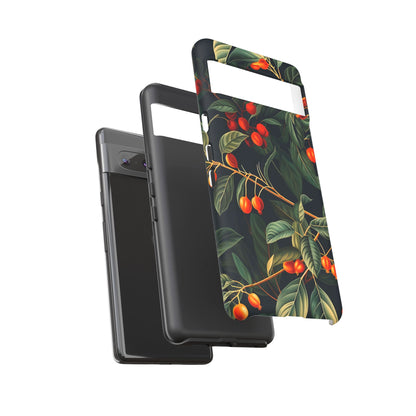 Tough Cases, Floral Phone Case, Nature-Inspired Tech, Unique Gift, Phone Accessory, Botanical Design, Fall Vibes