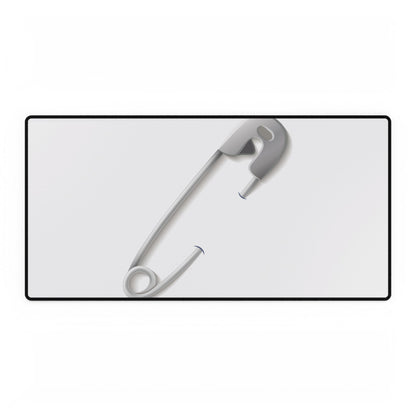 Safety Pins Sleek Desk Mats for Minimalist Workspaces, Office Accessories, Gaming Desk Pads, Home Office Decor, Stylish Table Protection