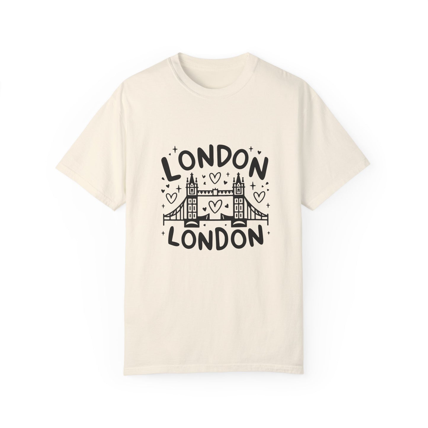 London Vibes Unisex Garment-Dyed T-shirt