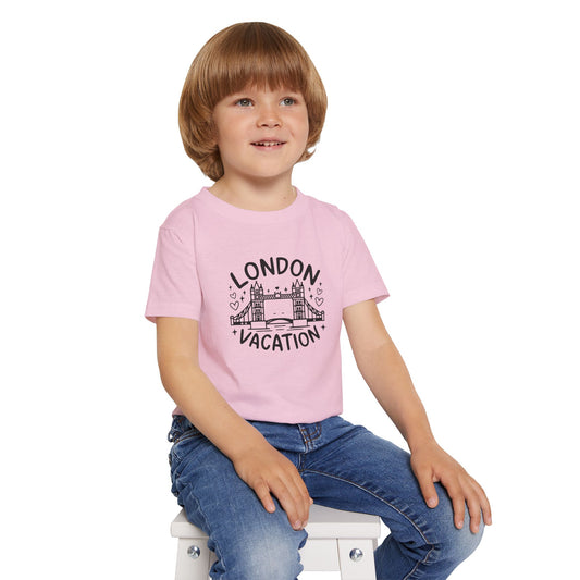 Toddler T-Shirt - London Vacation - Cute Travel Tee for Kids