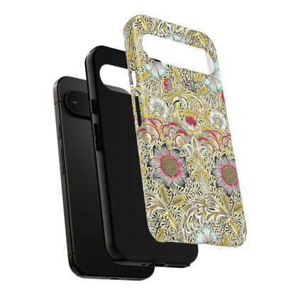 Floral Phone Case - Tough Cases, Floral Design, Stylish, Protective, Unique Gift for Her, Phone Accessories