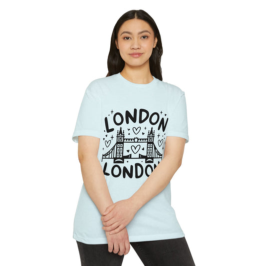 Unisex CVC Jersey T-shirt - Lovely London