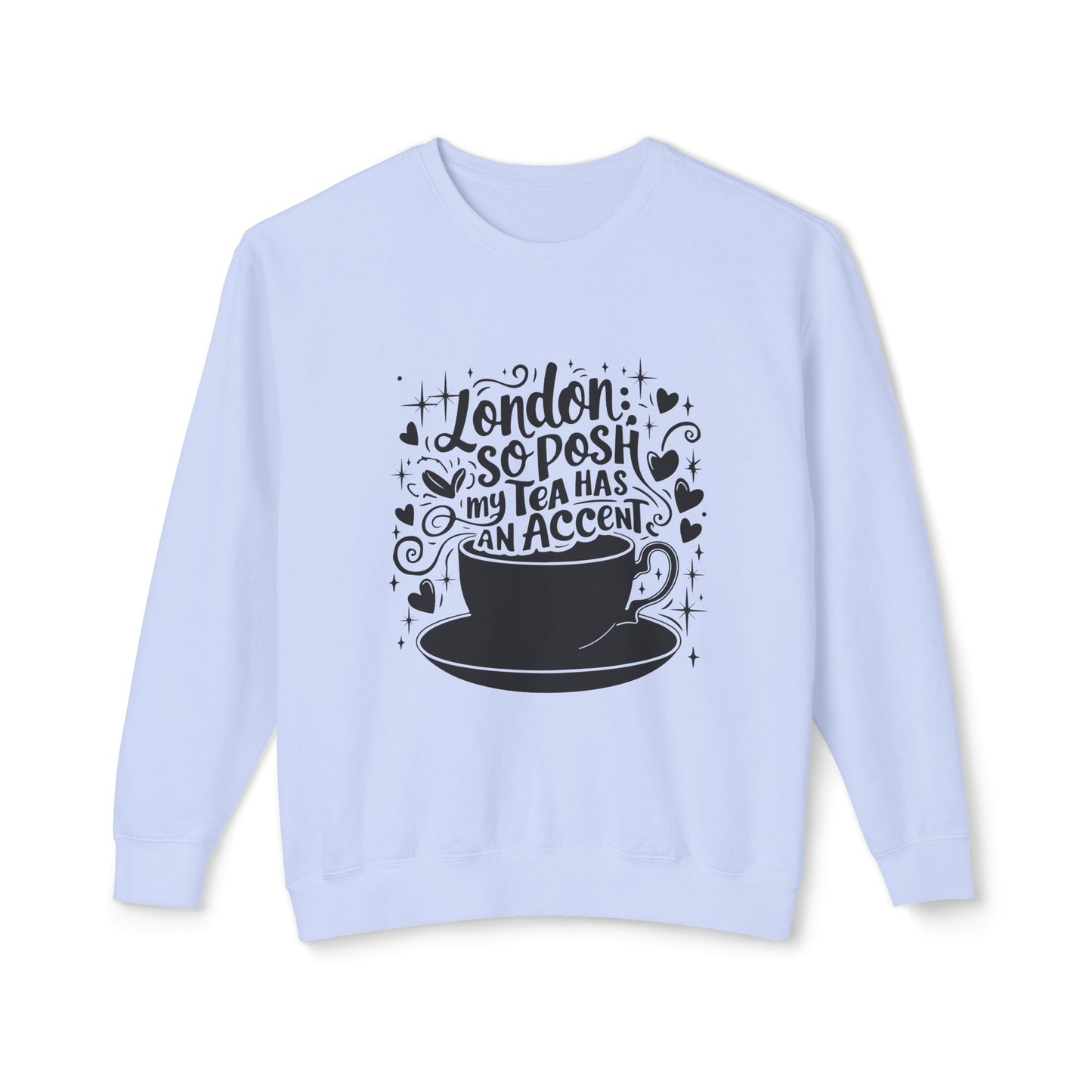 Unisex Lightweight Crewneck Sweatshirt - London's Tea