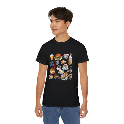 Unisex Ultra Cotton Tee - Retro English Icons